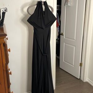 Black Henka Bridesmaid Dress